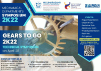 GEARS TO GO 2K22 Technical Symposium Poster